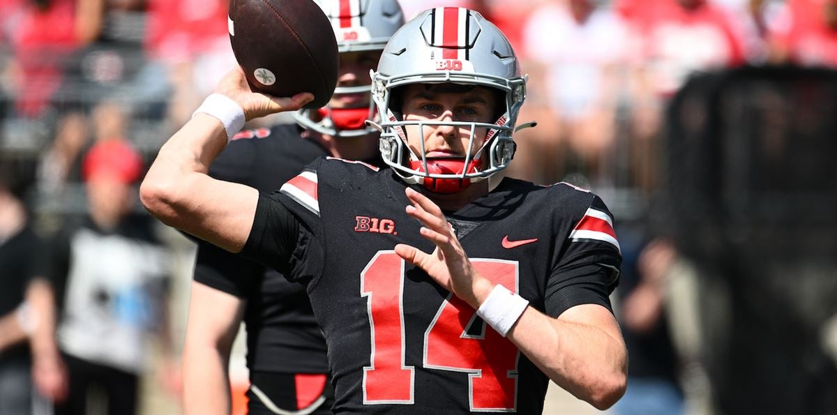 Ohio State’s Tristan Gebbia provides depth, maturity, experience to Buckeyes’ quarterback room