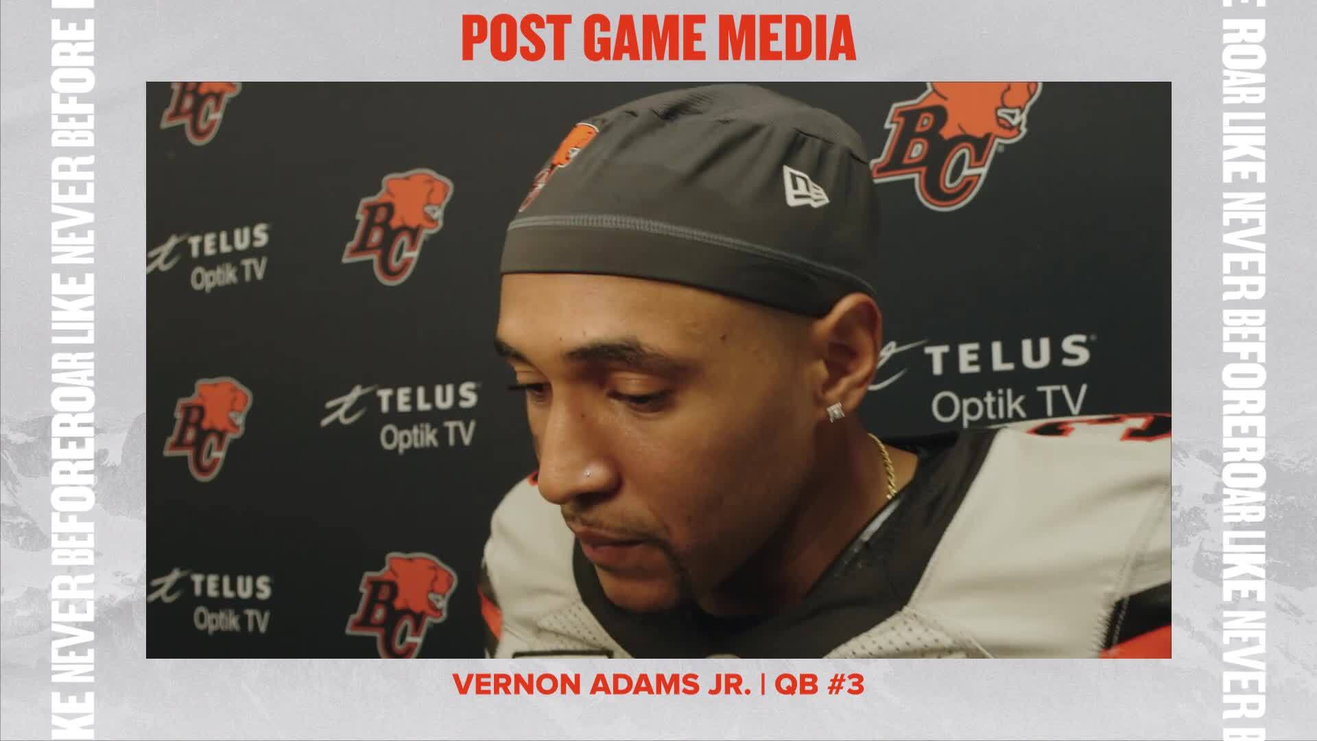 🎥 Postgame  Vernon Adams Jr