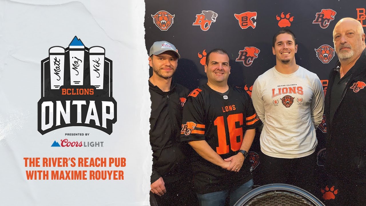 BC Lions On Tap  Maxime Rouyer On Path From France To Canada