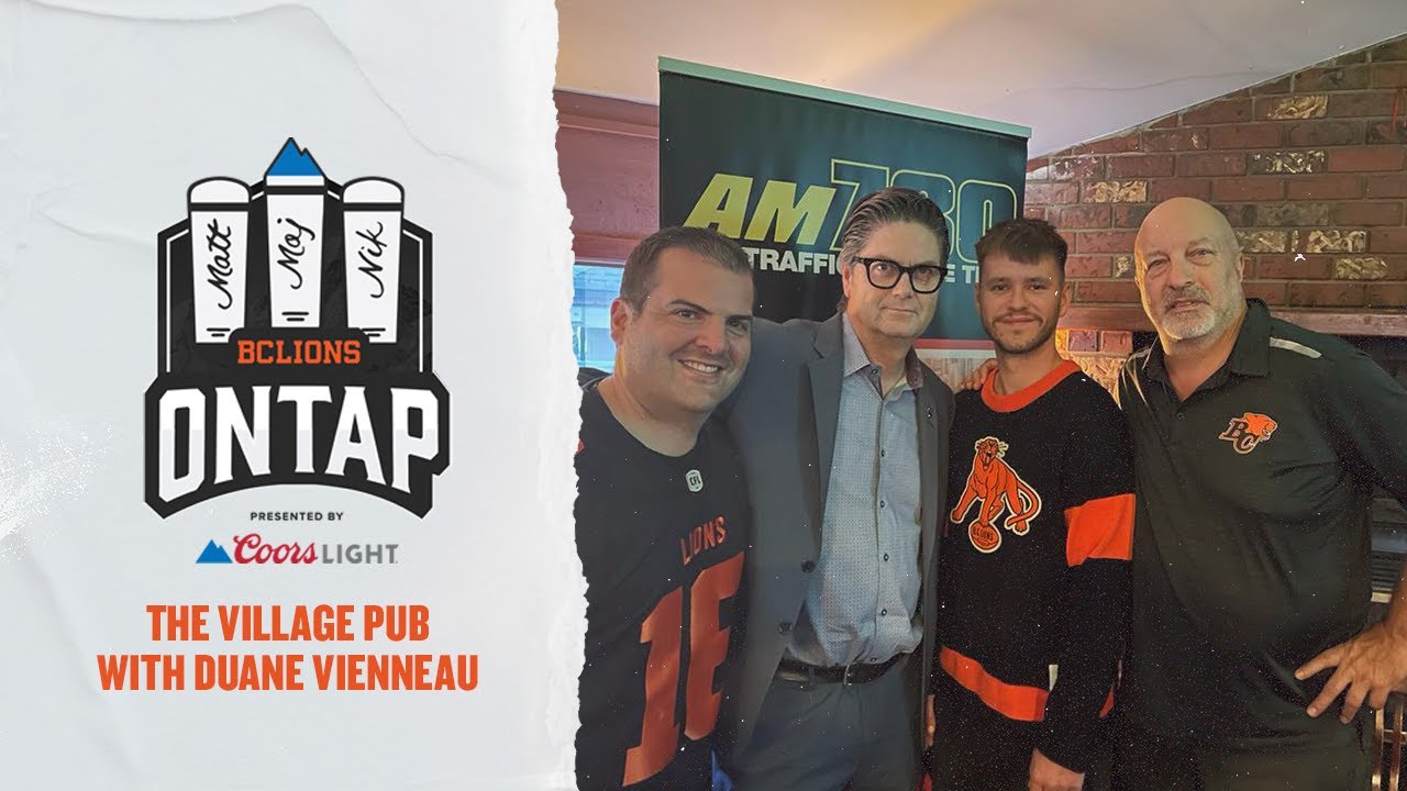 BC Lions On Tap  Team President Duane Vienneau