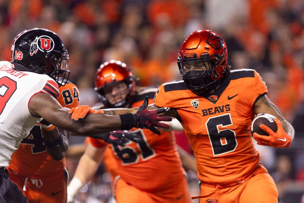 Oregon State Football Midseason Review: Running Back