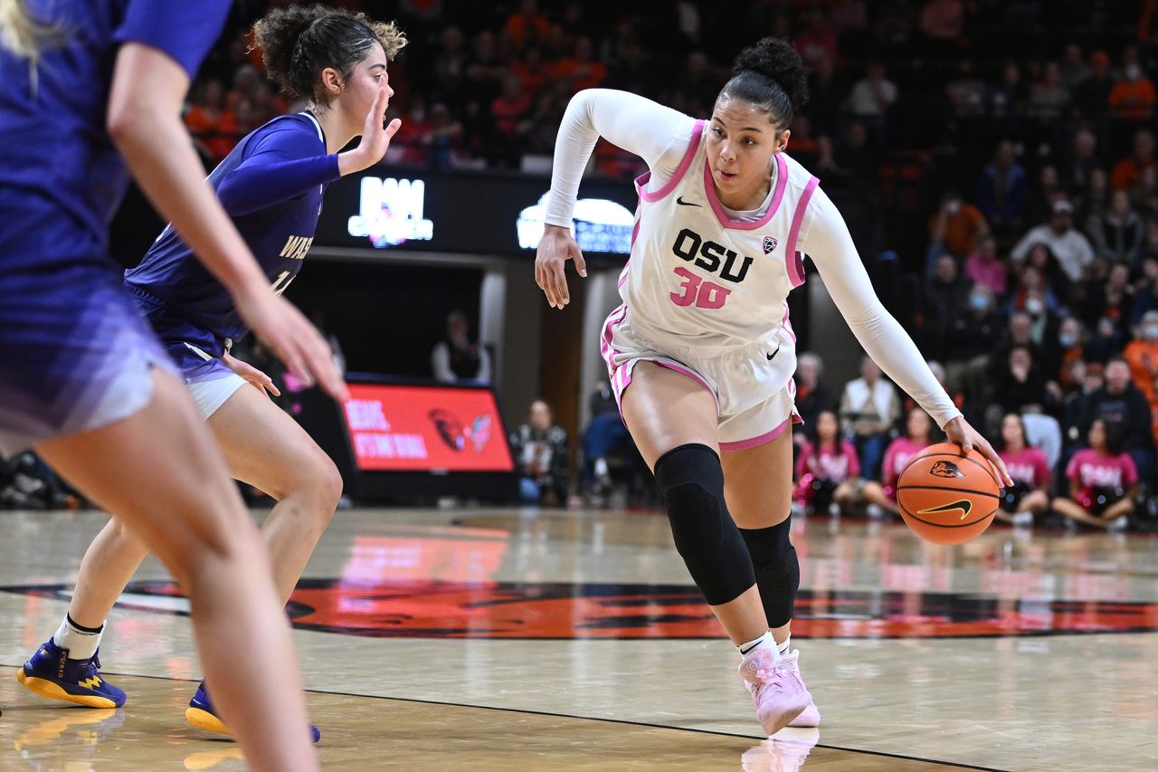 Oregon State’s Timea Gardiner, with blood clot scare behind her, ready to showcase her 5-star talent