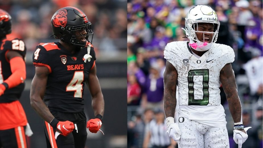 Oregon stands pat in new CFP rankings; Oregon State vaults after win