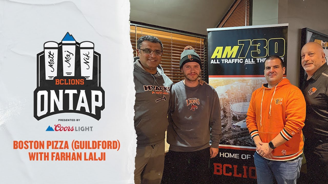 BC Lions On Tap | Farhan Lalji previews Western Final