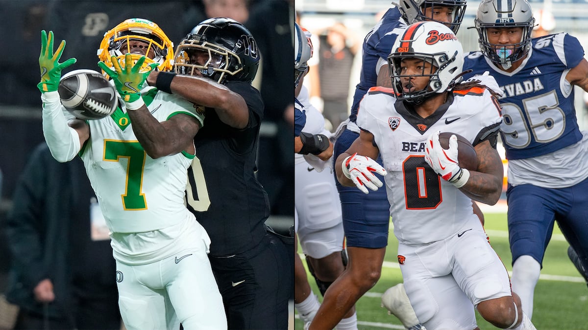 Top-ranked Oregon hosts No. 20 Illinois, Oregon State goes on the road to play former Pac-12 foe, Cal