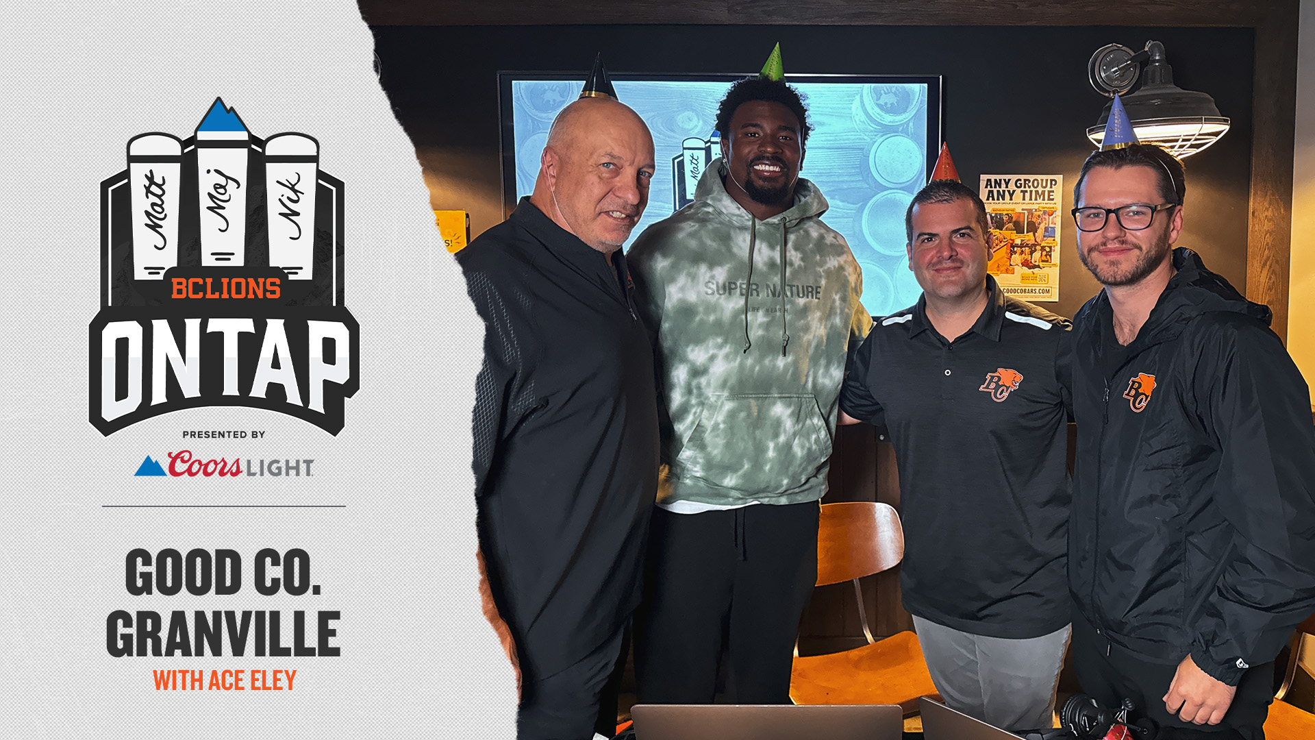 🎙️ BC Lions On Tap | Ace Eley