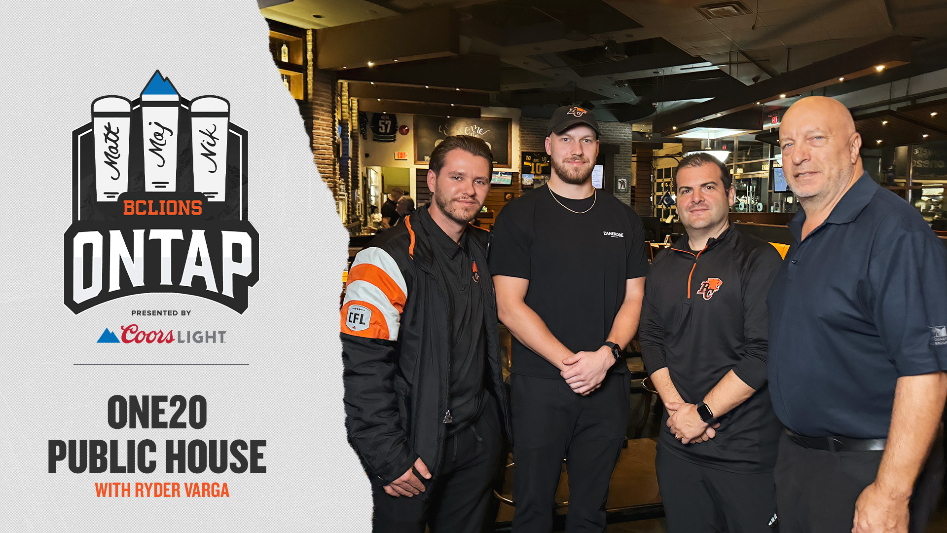 🎙️ BC Lions On Tap | Ryder Varga