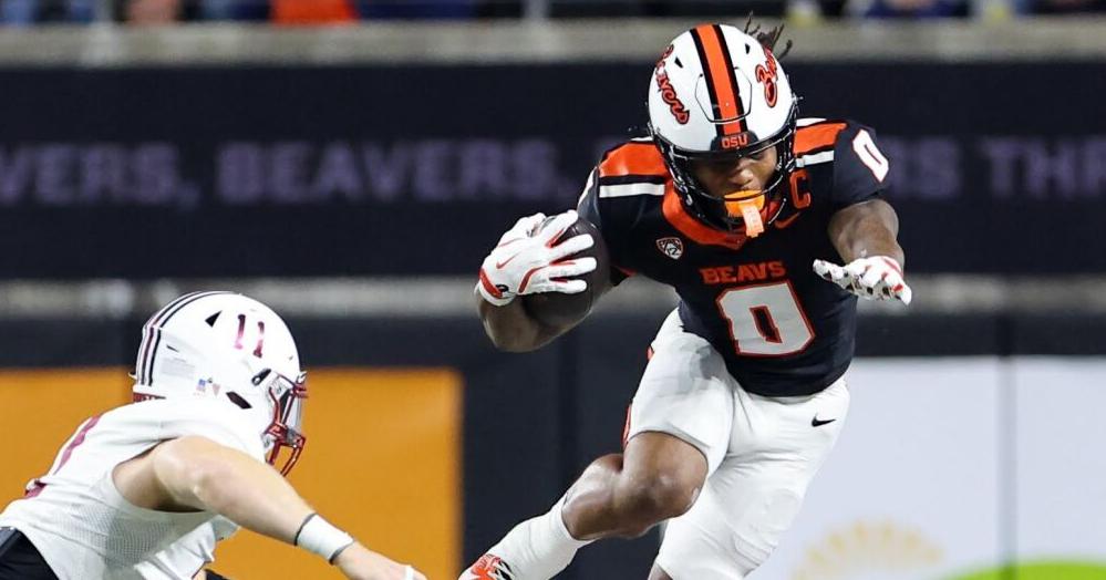 Oregon State breaks out in second half for first win of the season