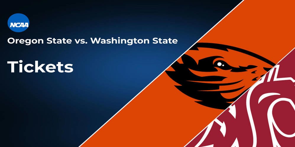November 1 Oregon State vs. Washington State football tickets, game time, TV channel