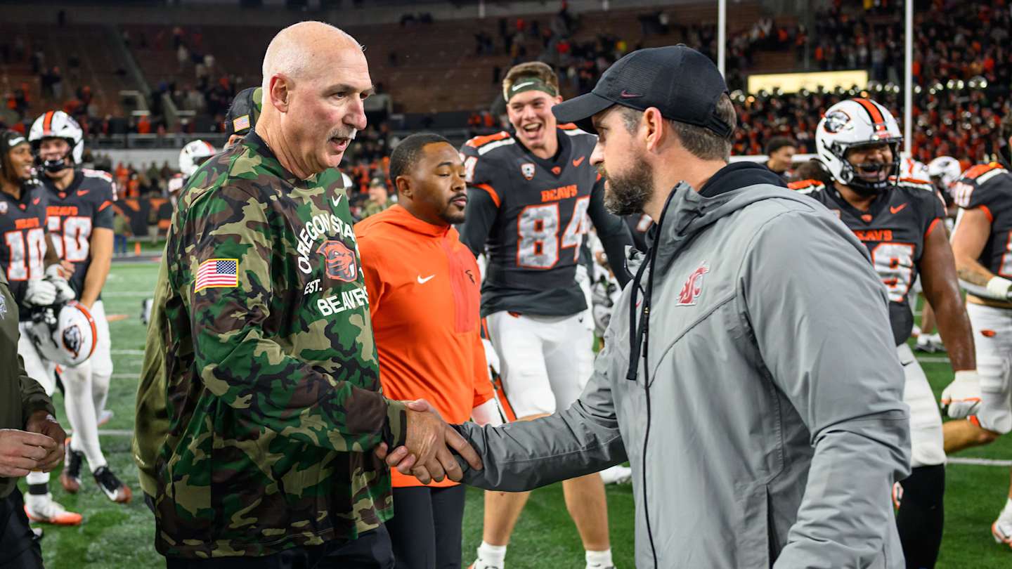 Oregon State Interim Head Coach Robb Akey Talks Season Finale vs Washington State With Media