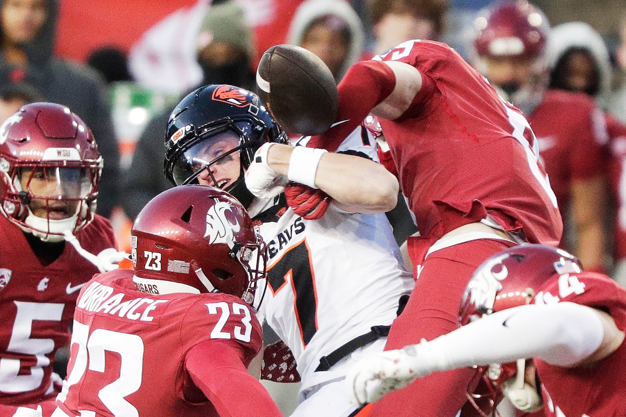 Oregon State finishes brutal season 2-10 with blowout loss at Washington State