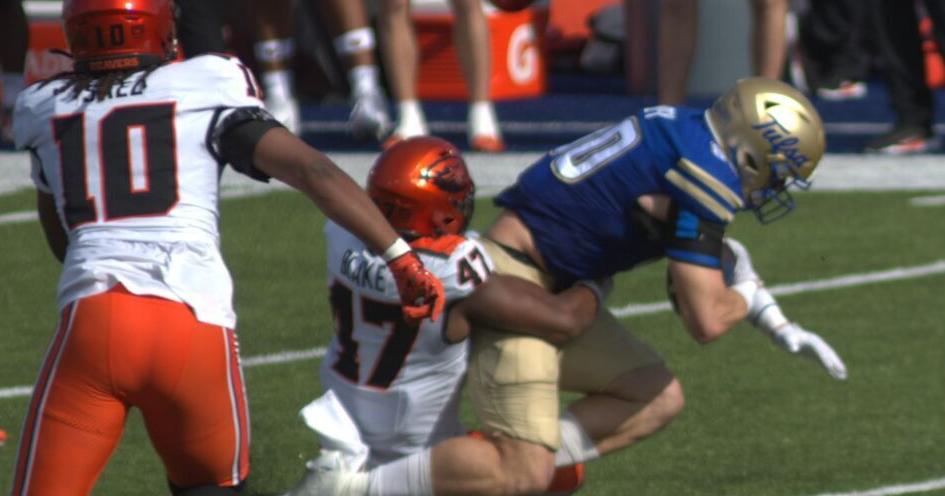 Freshman QB Tristan Ti’a a bright spot on a dark day for Oregon State football