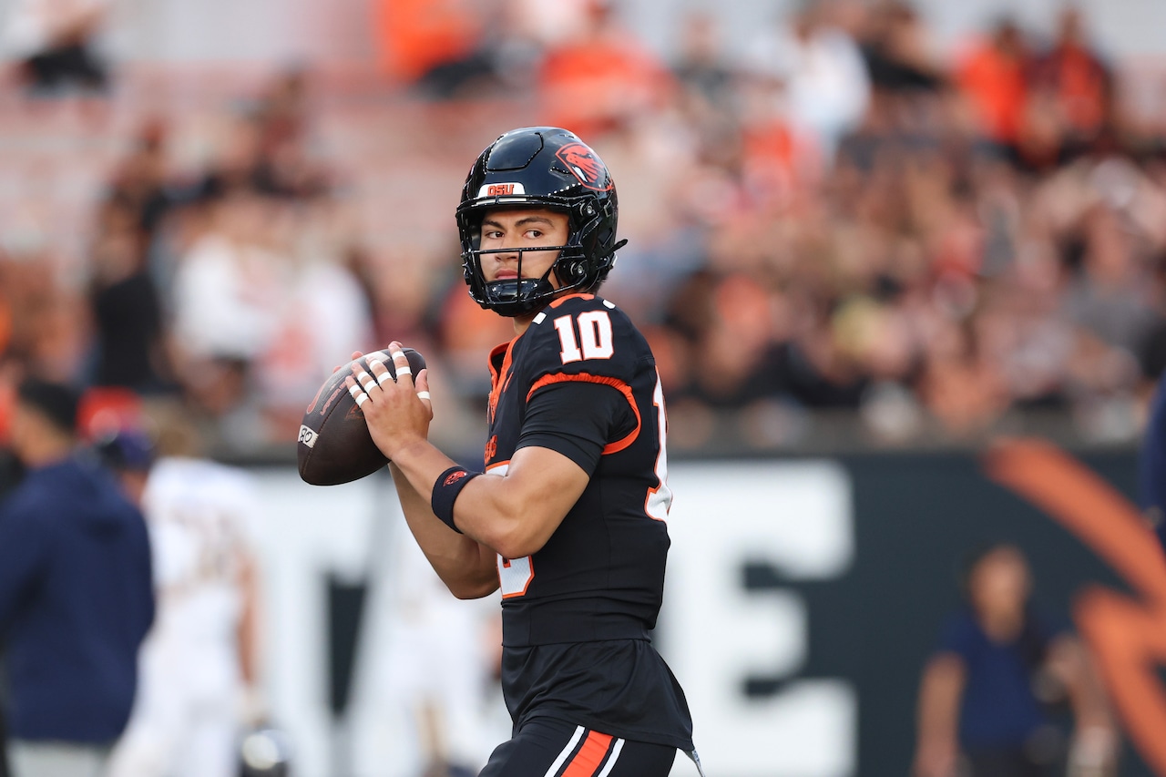 Tristan Ti’a wants to stay at Oregon State. Will Saturday prove he’s the future?