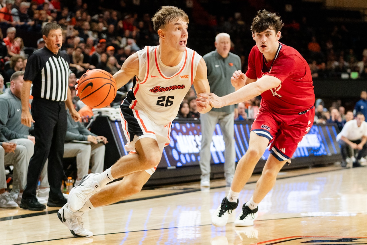 Oregon State men wilt at the finish again in fourth straight loss