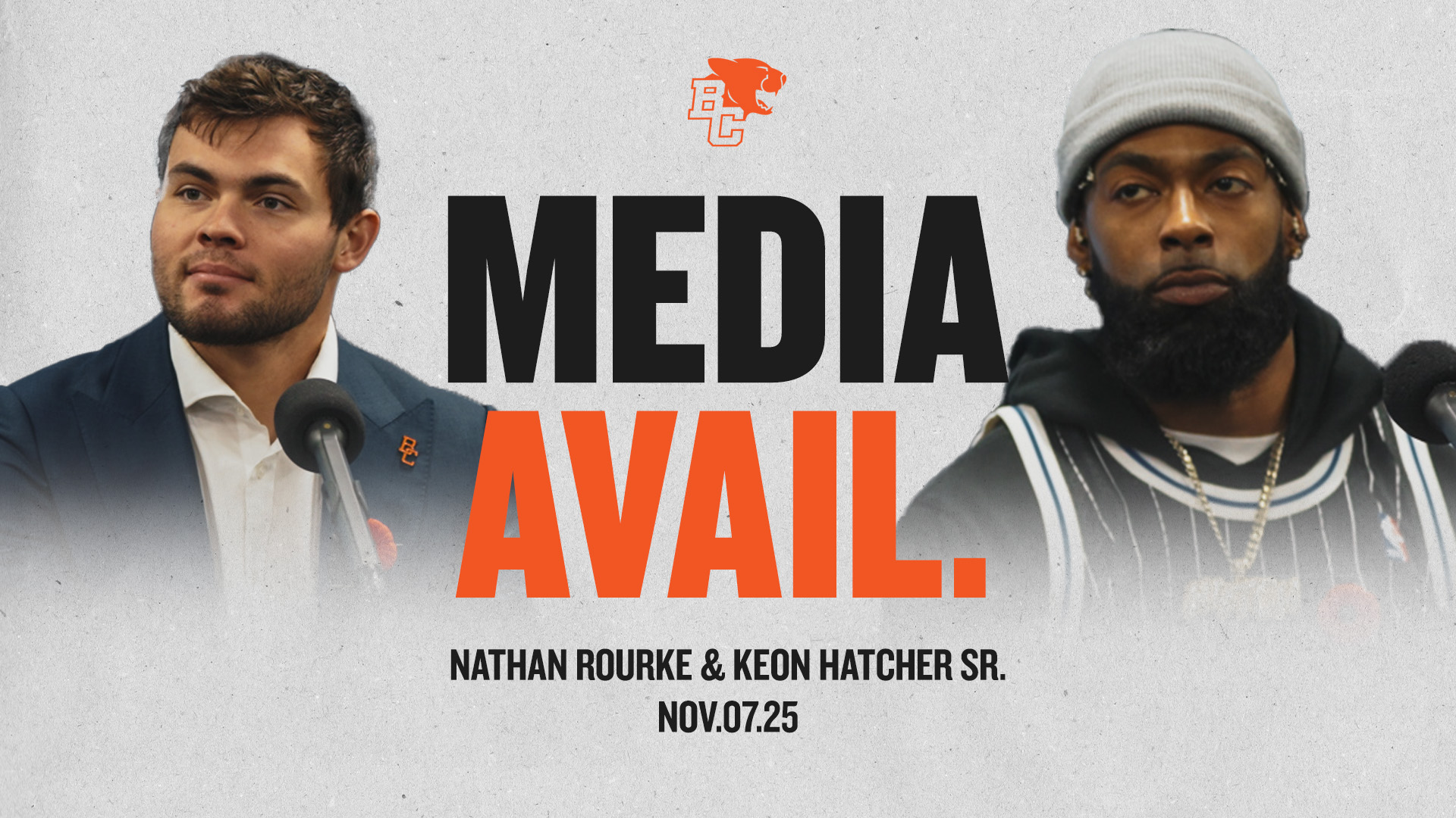 Western Final Pre-Game | Nathan Rourke and Keon Hatcher Sr.