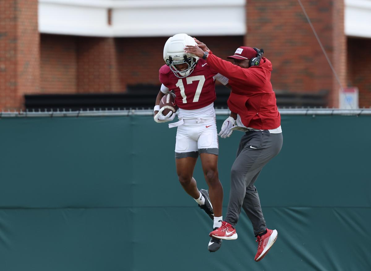 Alabama Wide Receiver’s Coach and Co-Offensive Coordinator JaMarcus Shephard Named One of Two Options for Power Four Job Opening