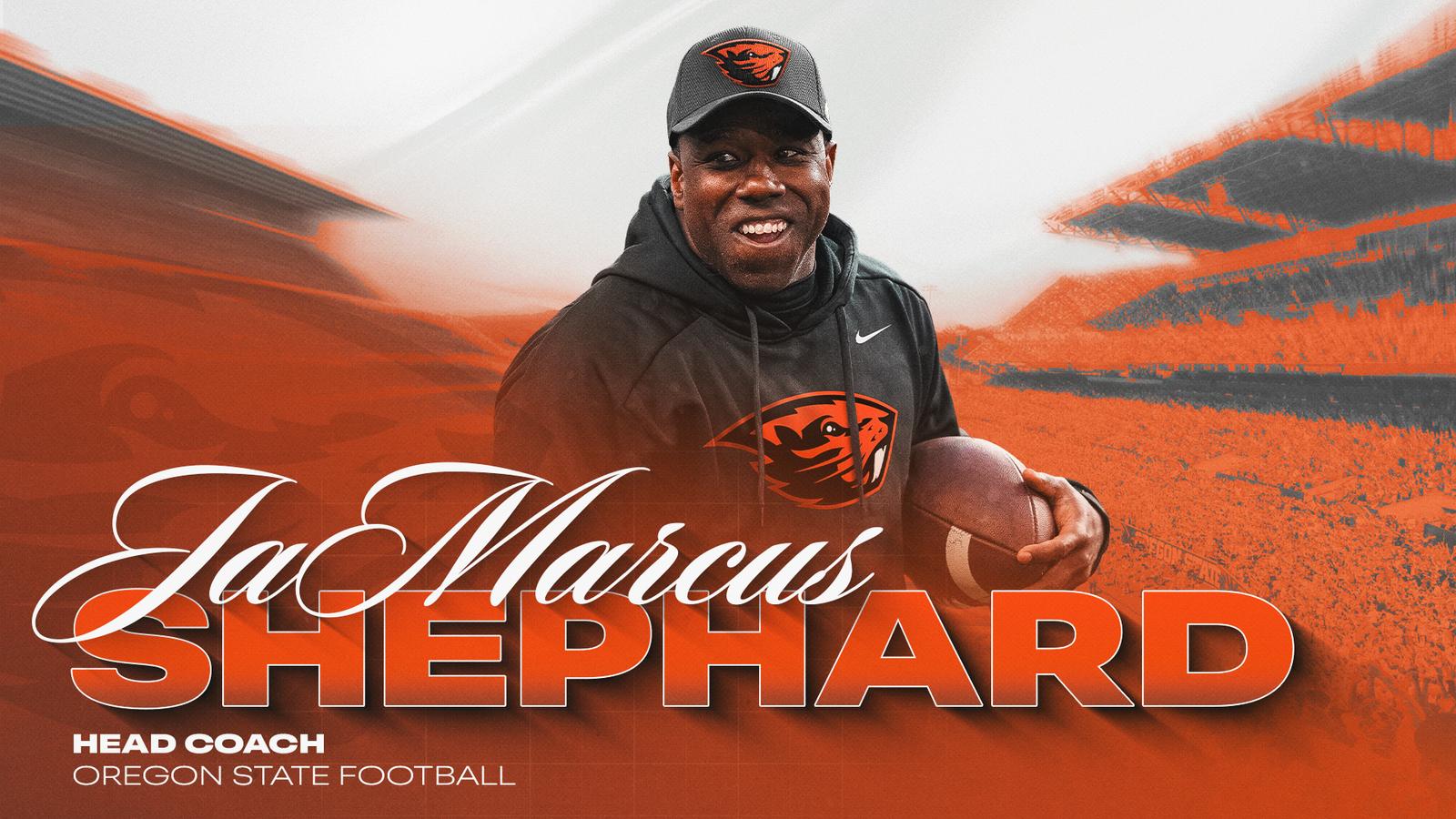 JaMarcus Shephard Named Oregon State Head Football Coach – Oregon State University Athletics