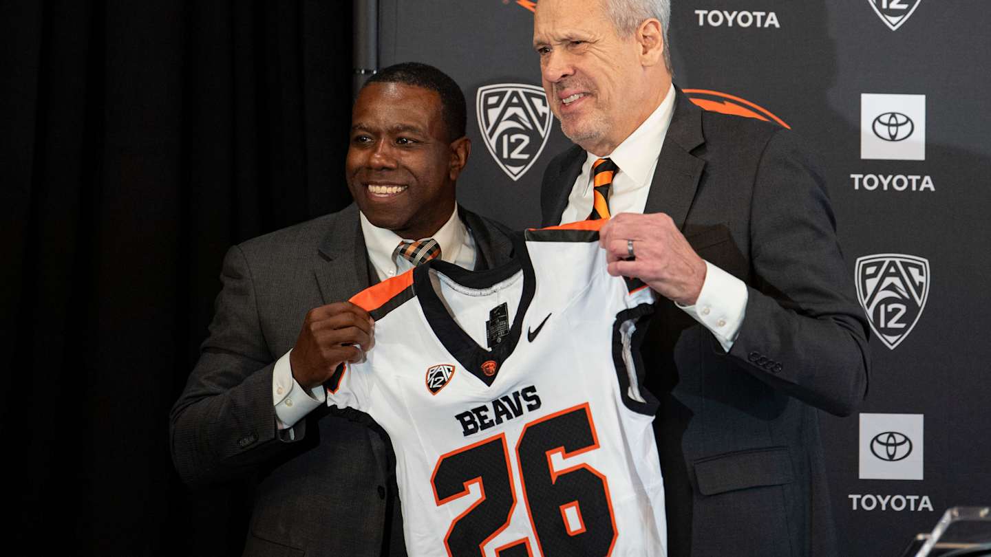 Oregon State Football Formally Introduces Head Coach JaMarcus Shephard