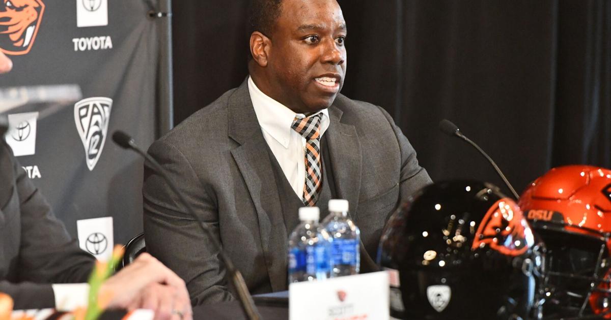 Oregon State football coach JaMarcus Shephard begins filling out his coaching staff