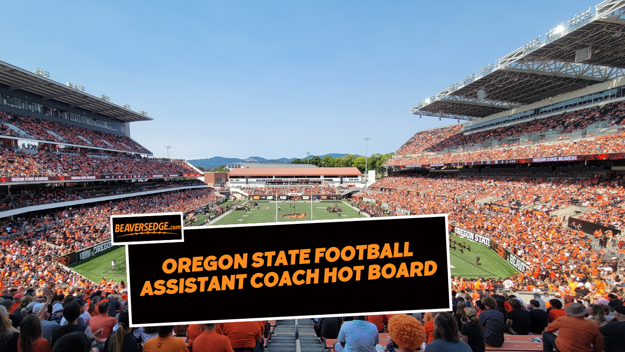 Oregon State Football Assistant Coach Hotboard V5.0