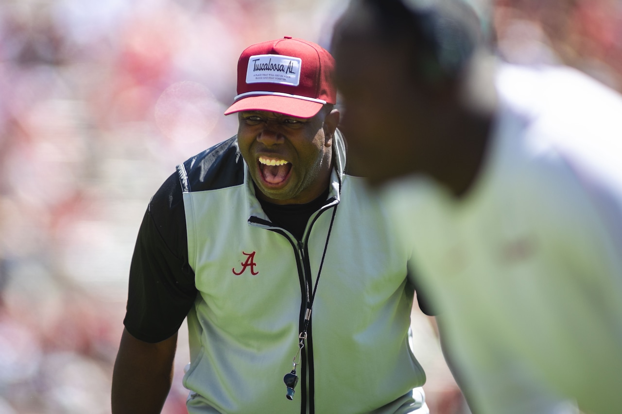 How much longer will new Oregon State coach JaMarcus Shephard be with Alabama?