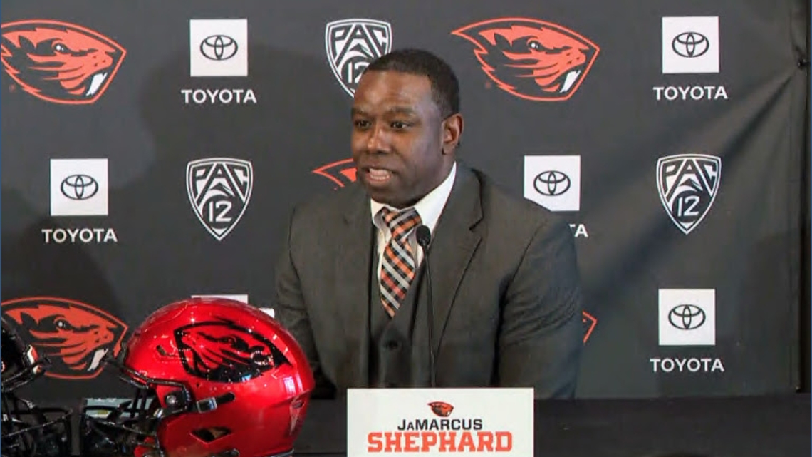 JaMarcus Shephard era begins: Oregon State welcomes new football coach with focus on character and learning