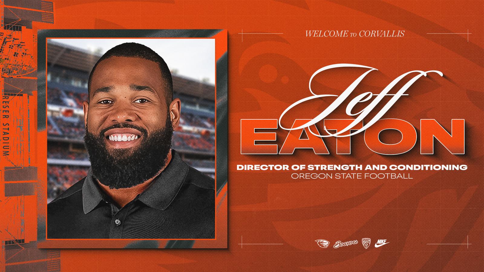 Jeff Eaton Named Director of Football Strength and Conditioning – Oregon State University Athletics