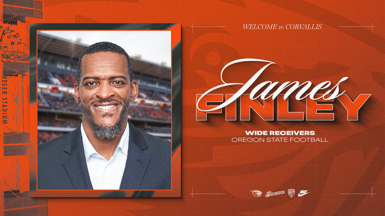 James Finley Named Wide Receivers Coach – Oregon State University Athletics