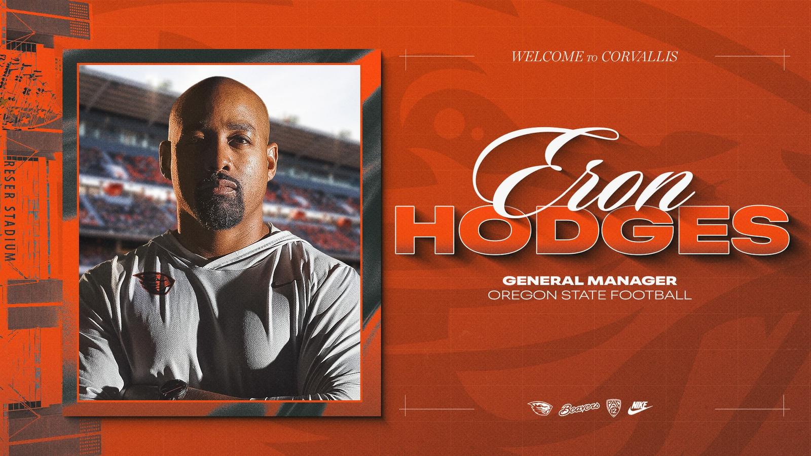 Eron Hodges Named Oregon State Football General Manager – Oregon State University Athletics