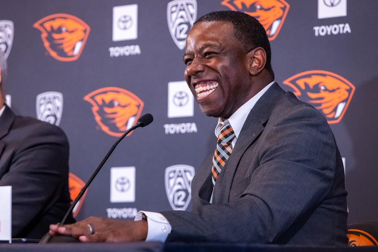 Could Jensen Huang and Nvidia chart Oregon State football’s future? Beavers’ new coach is leaning in