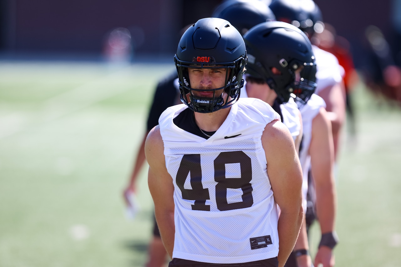 Oregon State football loses its top long snapper to the transfer portal