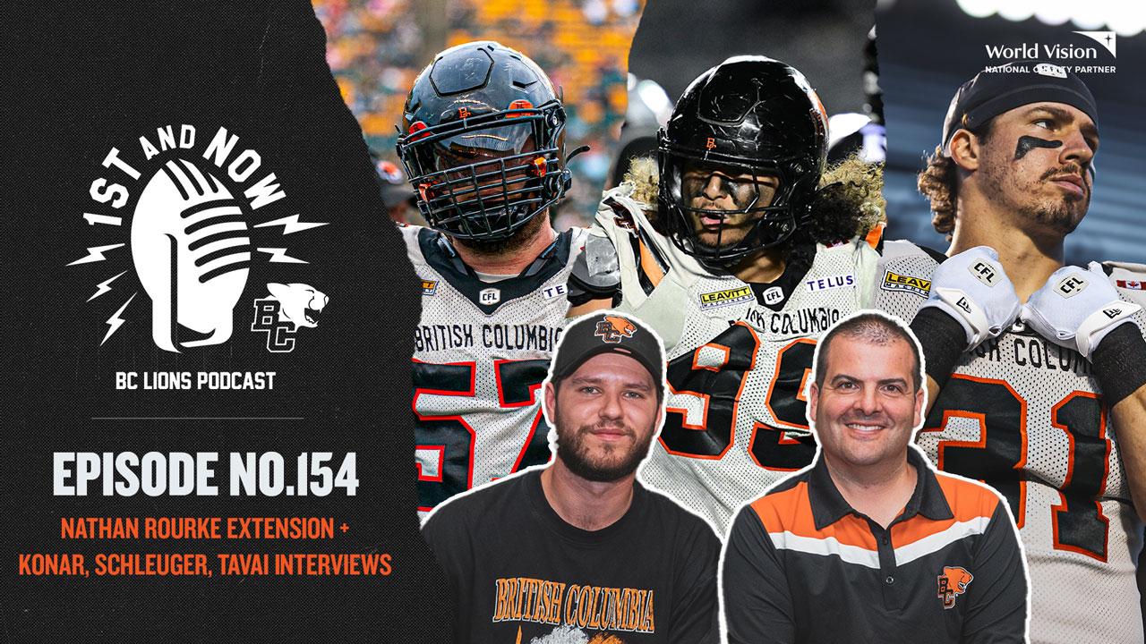 1st and Now | Rourke Staying Home, Plus A Discussion With 3 Returning Lions!