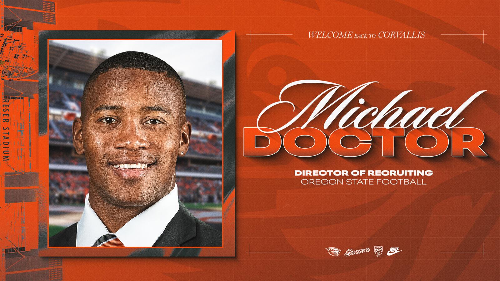 Michael Doctor Named Director of Recruiting – Oregon State University Athletics